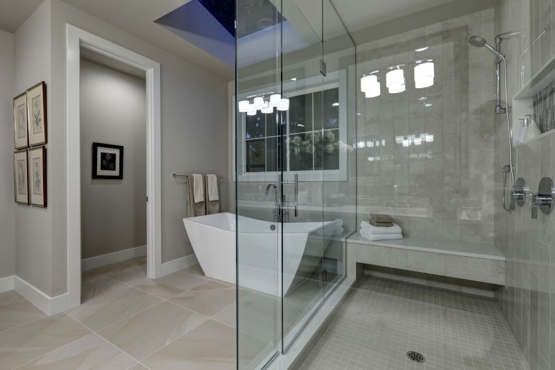 Open Walk-In Shower